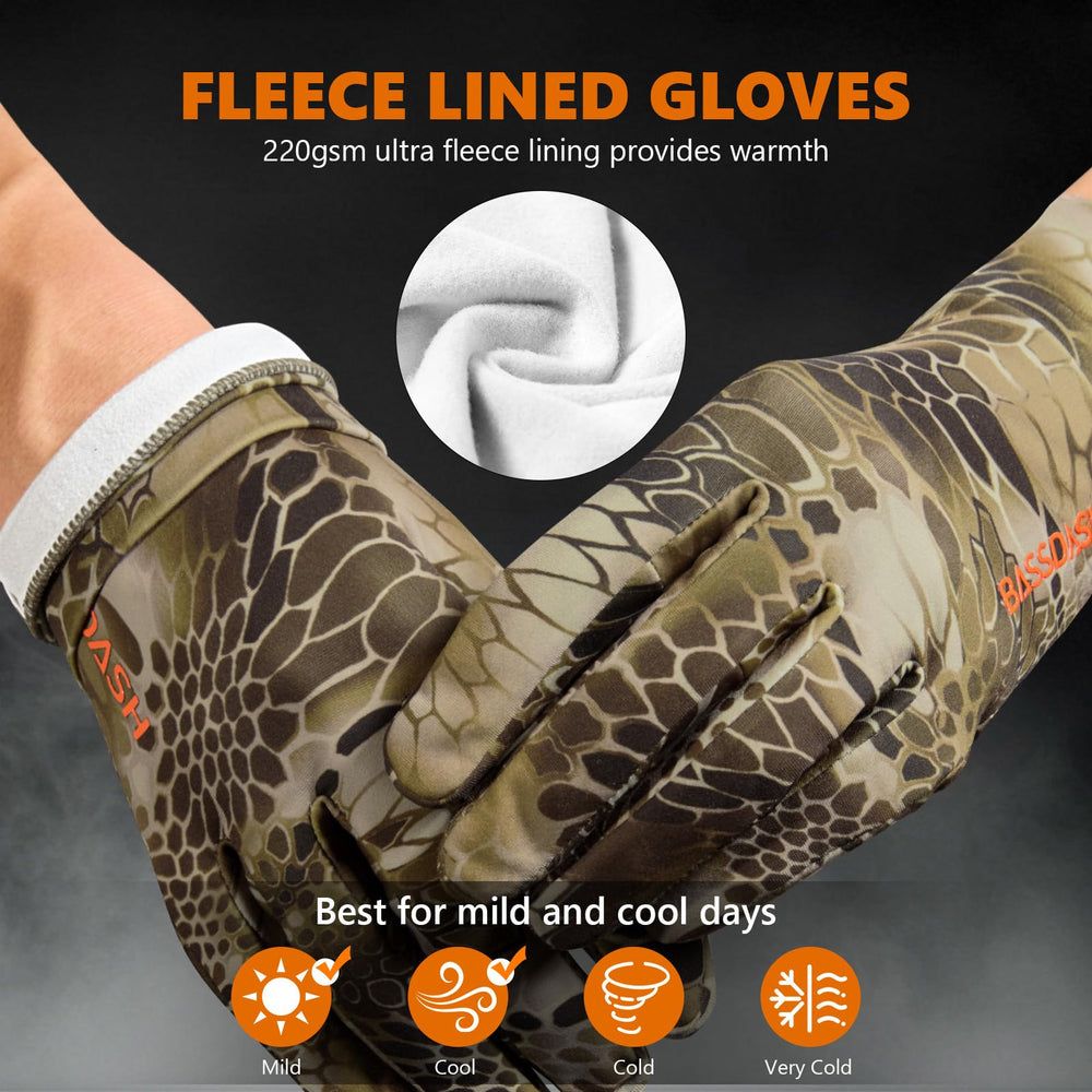 BASSDASH HG07 touchscreen-enabled thumb and fingers allow GPS use without removing gloves.