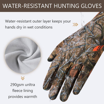 BASSDASH authentic natural camo helps blend into varied terrain