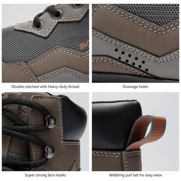 Bassdash Immerse drainage holes and pull-straps enable easy wear and water drainage.