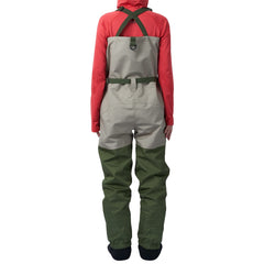 BassDash IMMERSE waders suspender adjusters secure a comfortable fit for active kids.