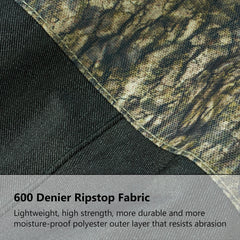 BASSDASH IMMERSE reach-through fleece pocket keeps hands warm on cold mornings.