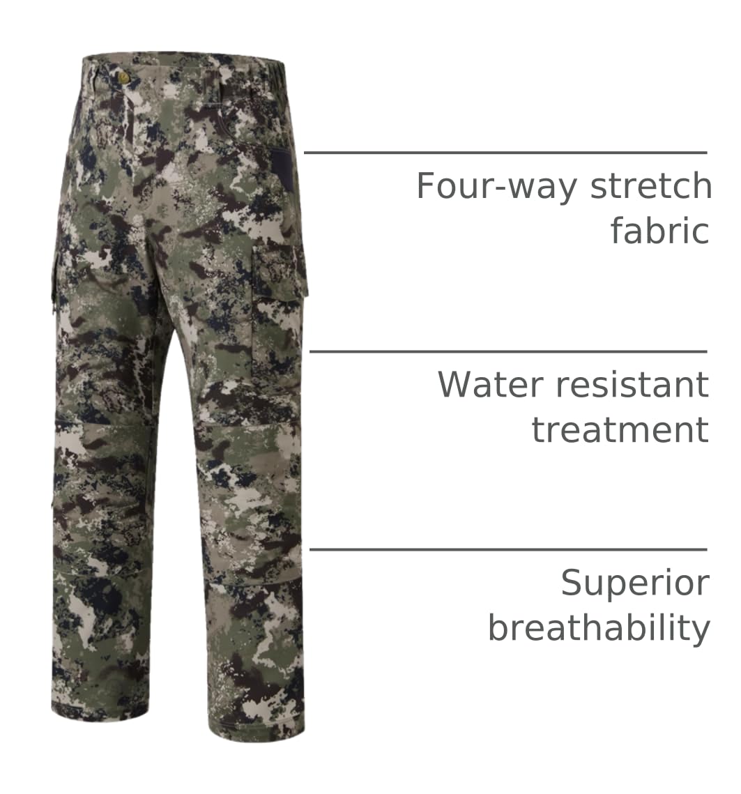 Bassdash Invis pants eight-pocket close-up demonstrates convenient, quiet storage access.