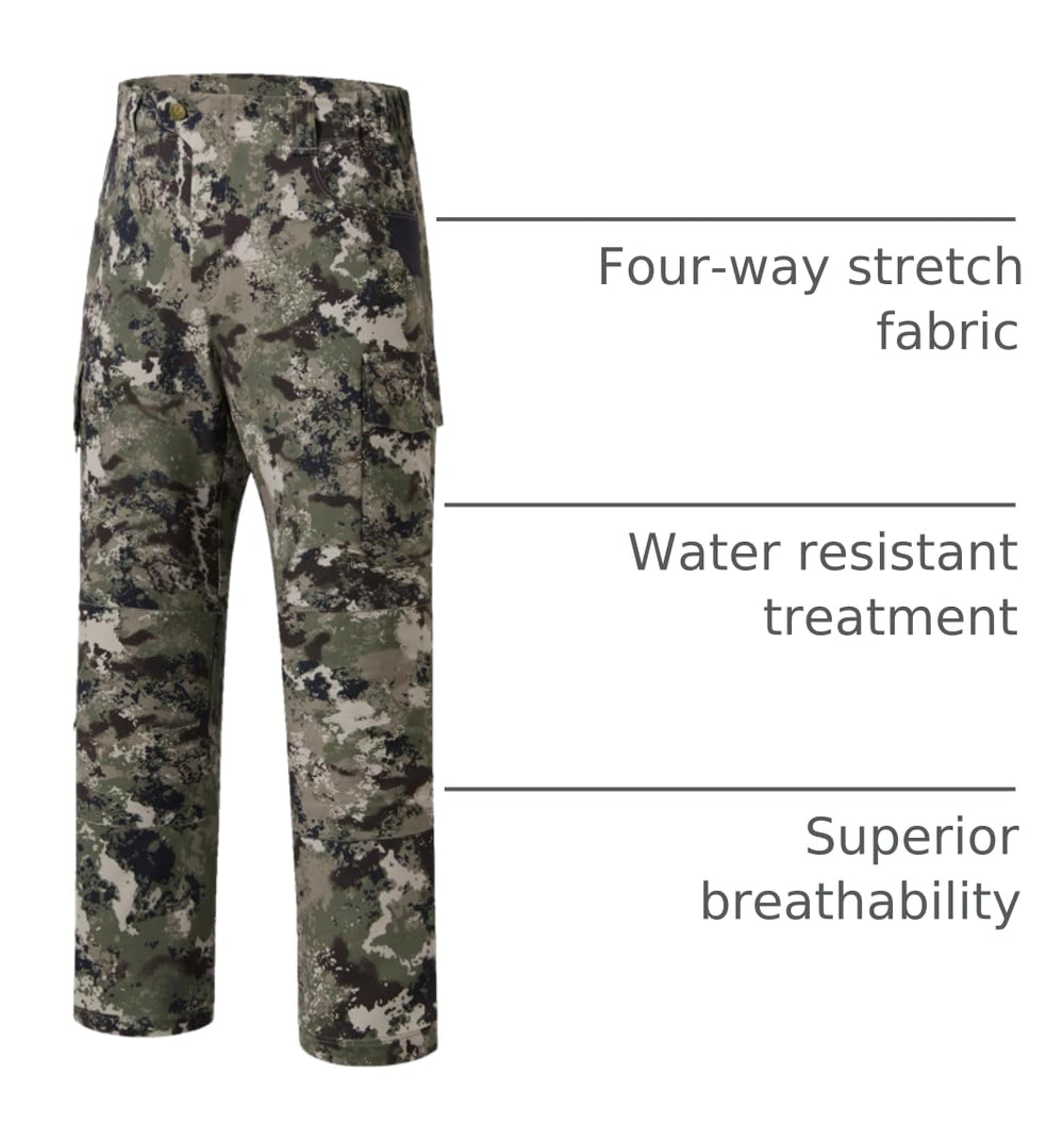 BASSDASH Invis pants eight-pocket design for quick gear access