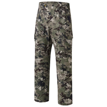 BASSDASH Invis pants silent-stretch view shows quiet movement for hunting