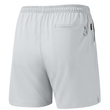 BASSDASH Men’s 7in fishing shorts showing UPF 50+ protection under bright sun