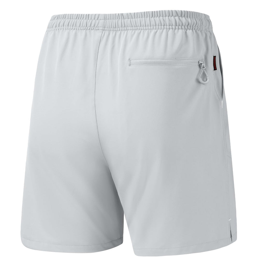 BASSDASH Men’s 7in fishing shorts showing UPF 50+ protection under bright sun