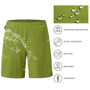 BASSDASH 7” shorts featuring side-vented hems for improved airflow.