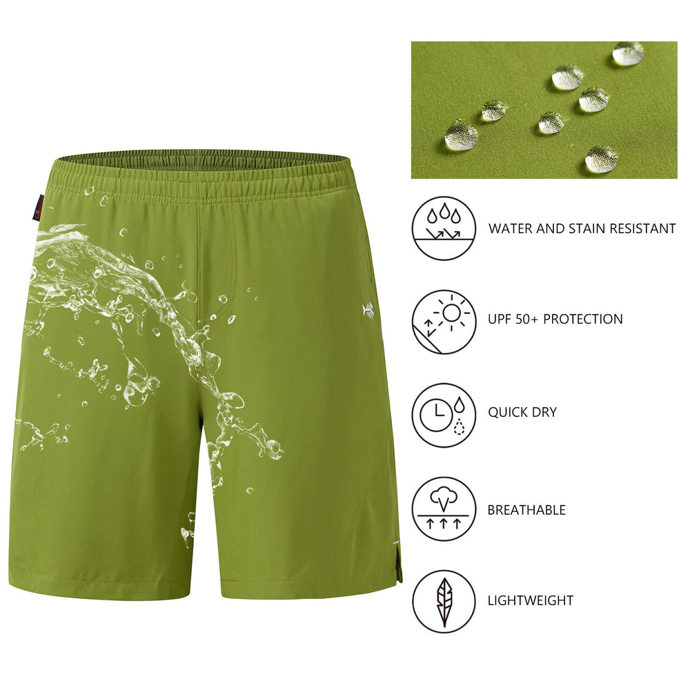 BASSDASH 7” shorts featuring side-vented hems for improved airflow.
