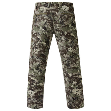 BASSDASH men's hunting pants pocket-detail demonstrates quick gear access with six-pocket design.