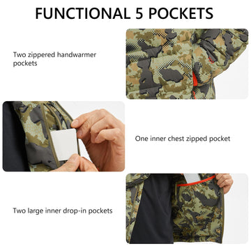 BASSDASH packable jacket folds into a backpack for three-season trips