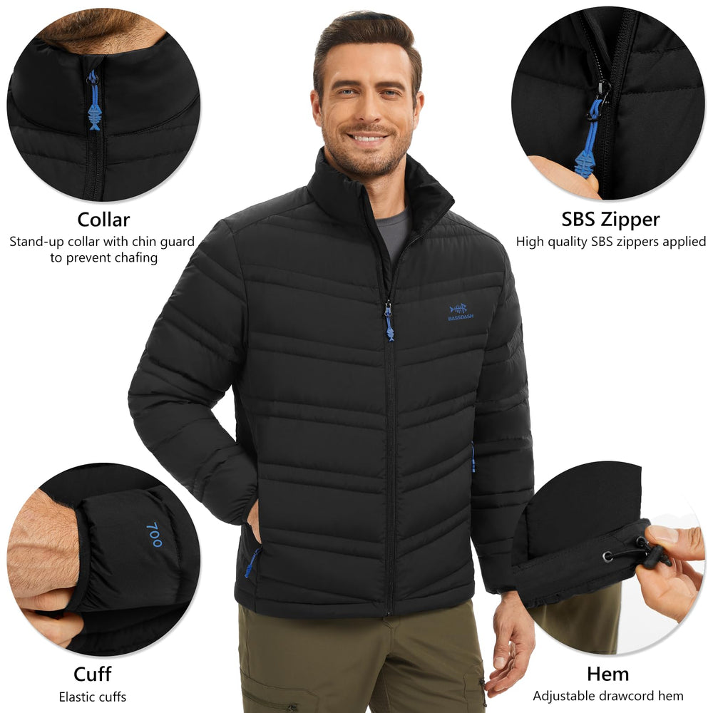 BASSDASH winter-hike-trail view showcasing versatile insulation for three-season adventures