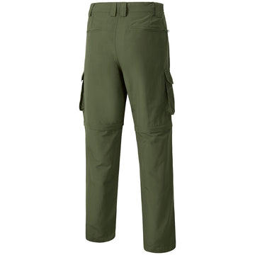 BASSDASH pants front vented pockets provide breathable storage on hikes.