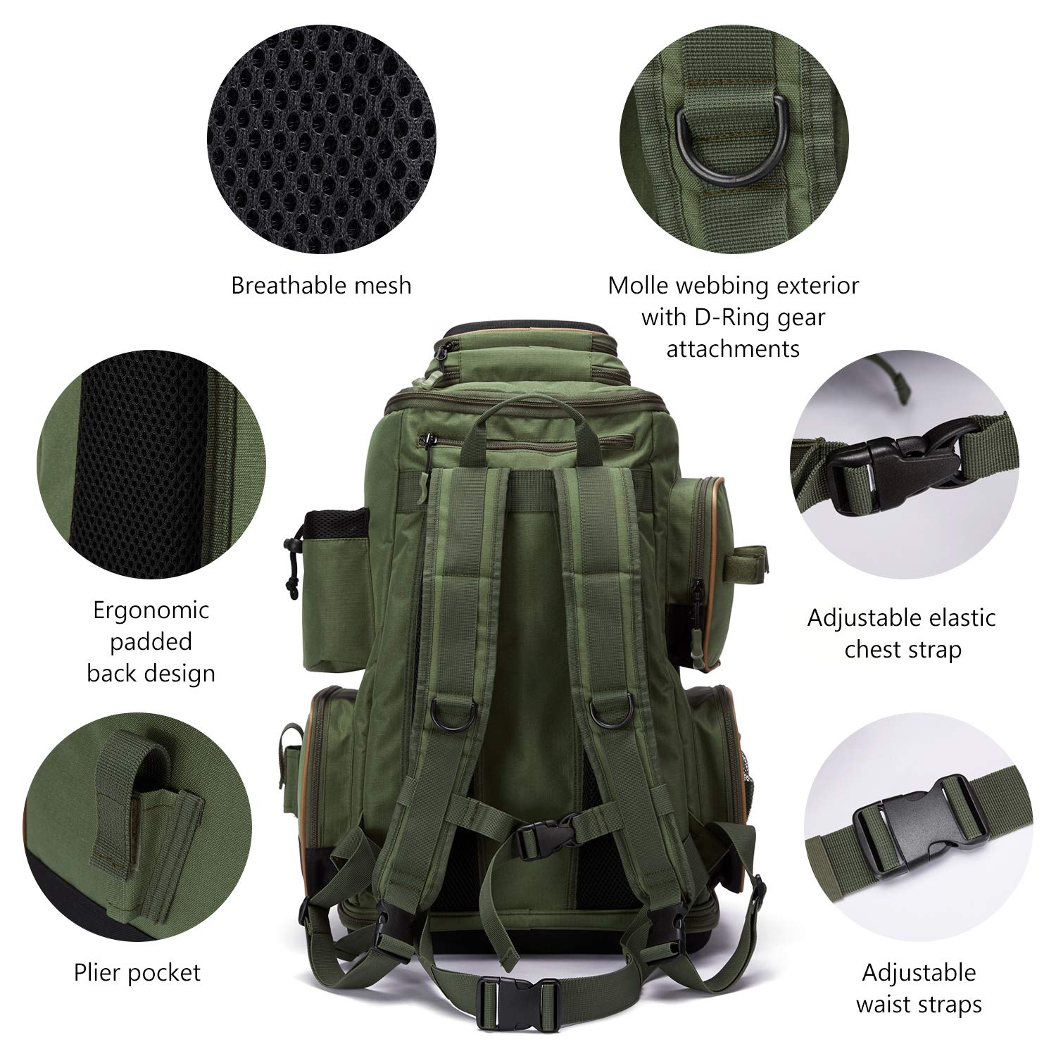 BASSDASH protective rain cover storage protects contents during sudden showers.