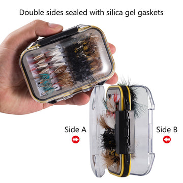 Terrestrial dry flies for hopper dropper setups