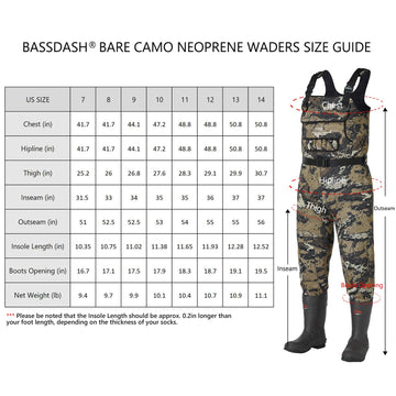 BASSDASH 600g Thinsulate insulation keeps feet warm in cold conditions
