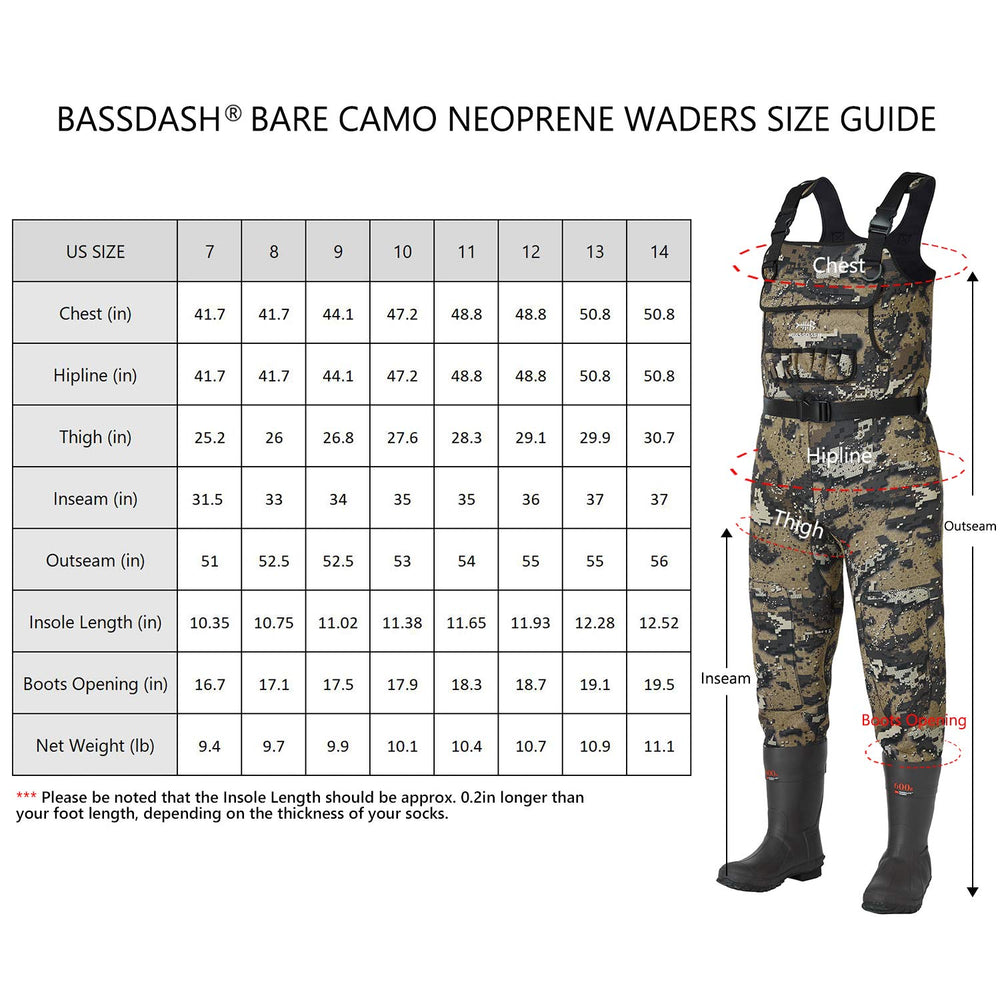 BASSDASH 600g Thinsulate insulation keeps feet warm in cold conditions