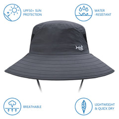 BASSDASH UPF50 neck flap offers 360-degree sun protection for neck and ears