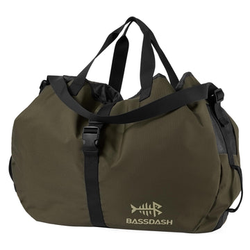 BASSDASH Wader Bag FP08 folded with changing mat