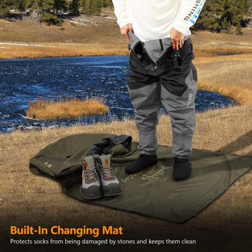 Waterproof PVC interior of Wader Bag FP08