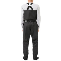 BASSDASH wader chest pocket zippered opening showcases quick gear access on water.