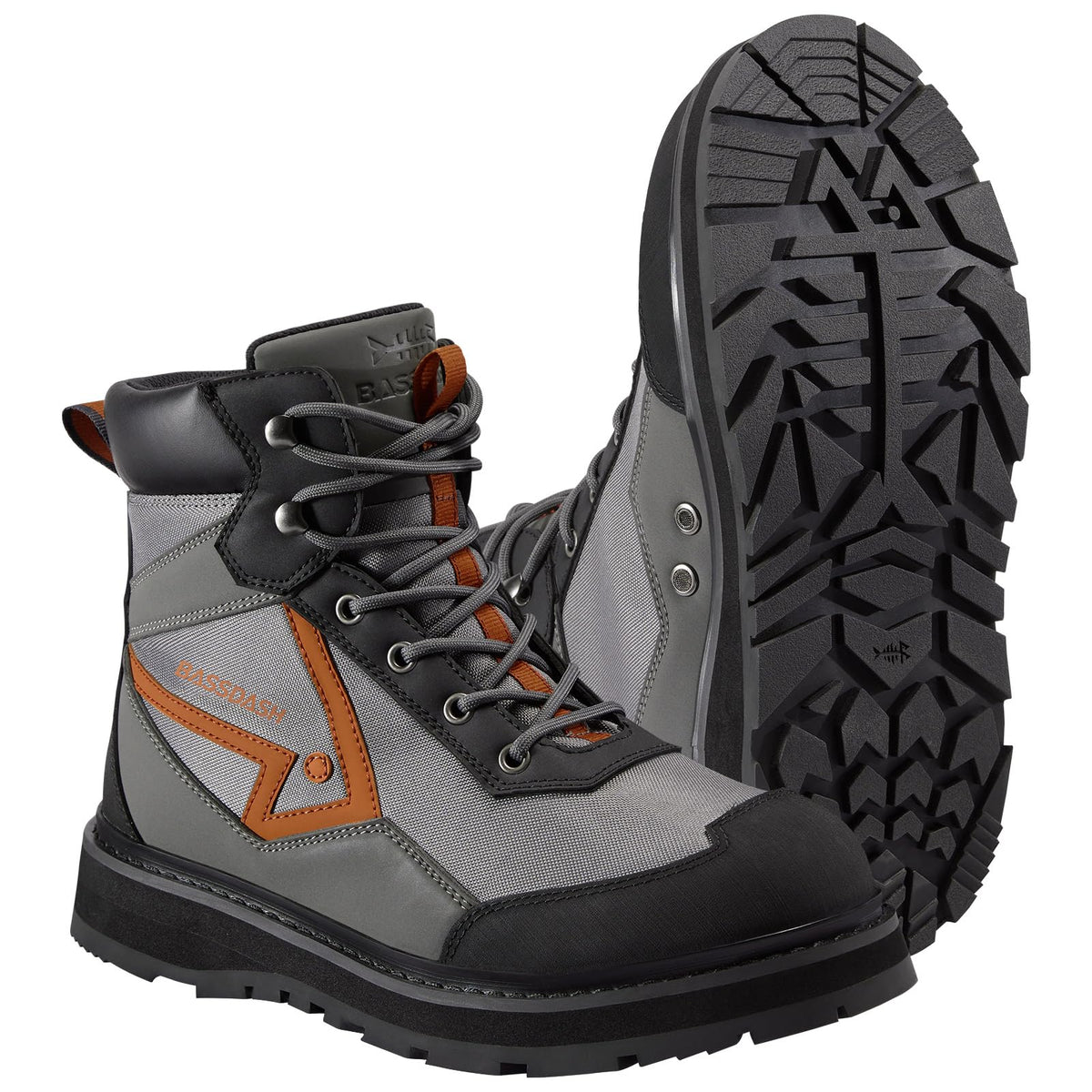 BASSDASH Men’s Wading Boots – front view