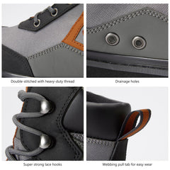 Padded ankle collar and long lace system