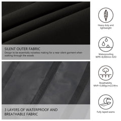 BASSDASH Walker pants reinforced hem area prepared for rugged terrain.