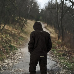 BASSDASH Walker pants silent outer fabric demonstrates stealth-friendly hunting gear.