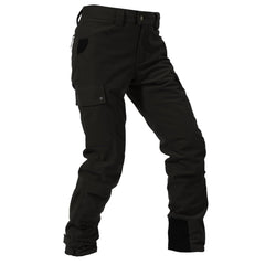 BASSDASH Walker pants waterproof fabric closeup highlighting durable construction.