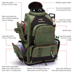 BASSDASH waterproof base shows rugged protection and room for an extra 3670 box.
