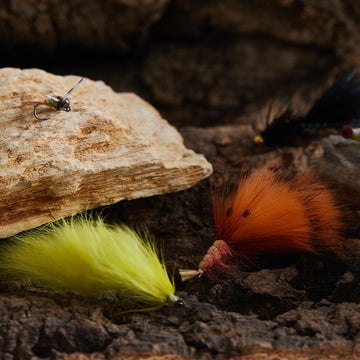Bunny Leech and San Juan Worm wet flies