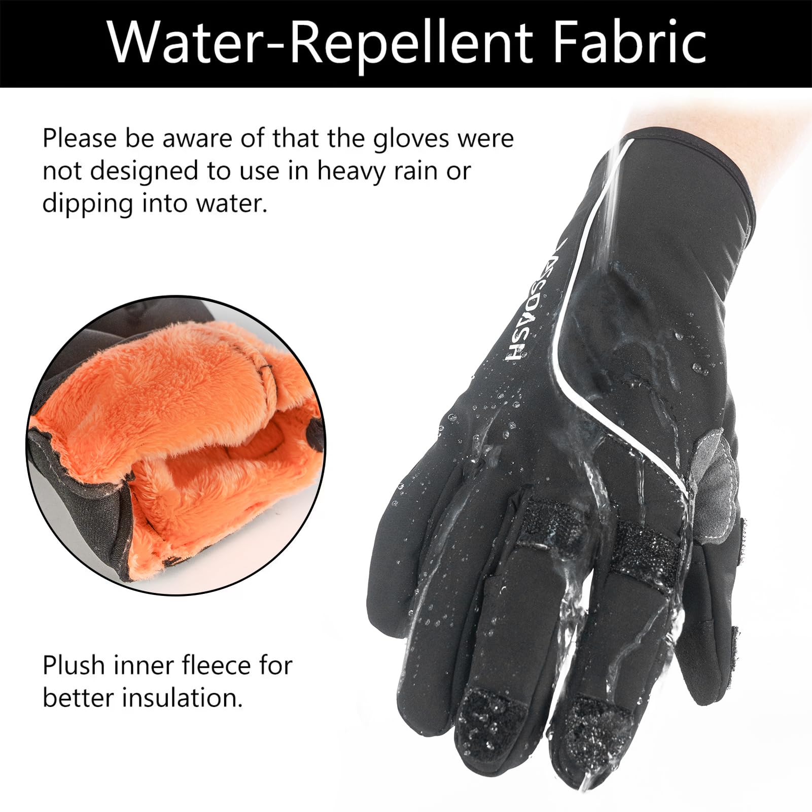 BASSDASH WintePro gloves thumb index middle openings preserve dexterity for tackle changes.