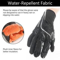 BASSDASH WintePro gloves thumb index middle openings preserve dexterity for tackle changes.