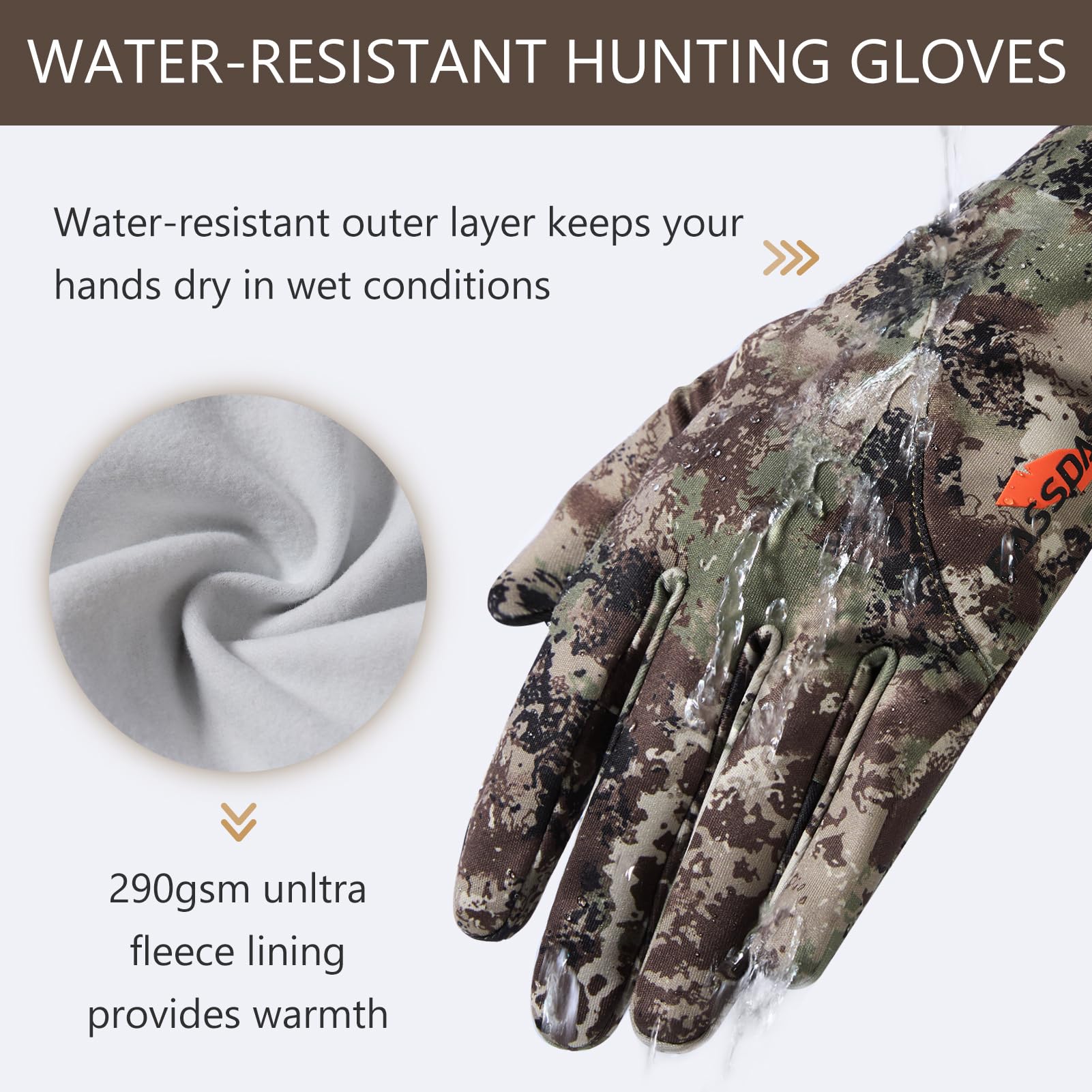 BASSDASH water-resistant outer layer blocks wind and drizzle