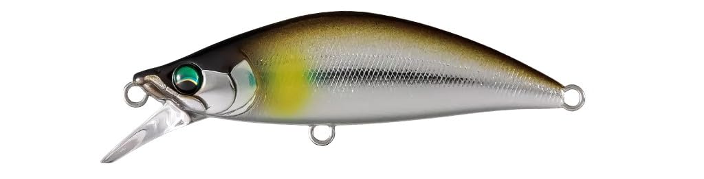Bassday Metallic Ayu Mononofu 50S front view lure for precise casting and lifelike swimming