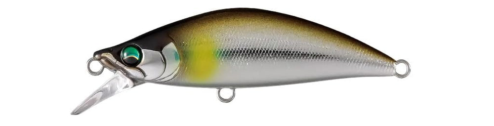 Bassday Metallic Ayu Mononofu 50S front view lure for precise casting and lifelike swimming