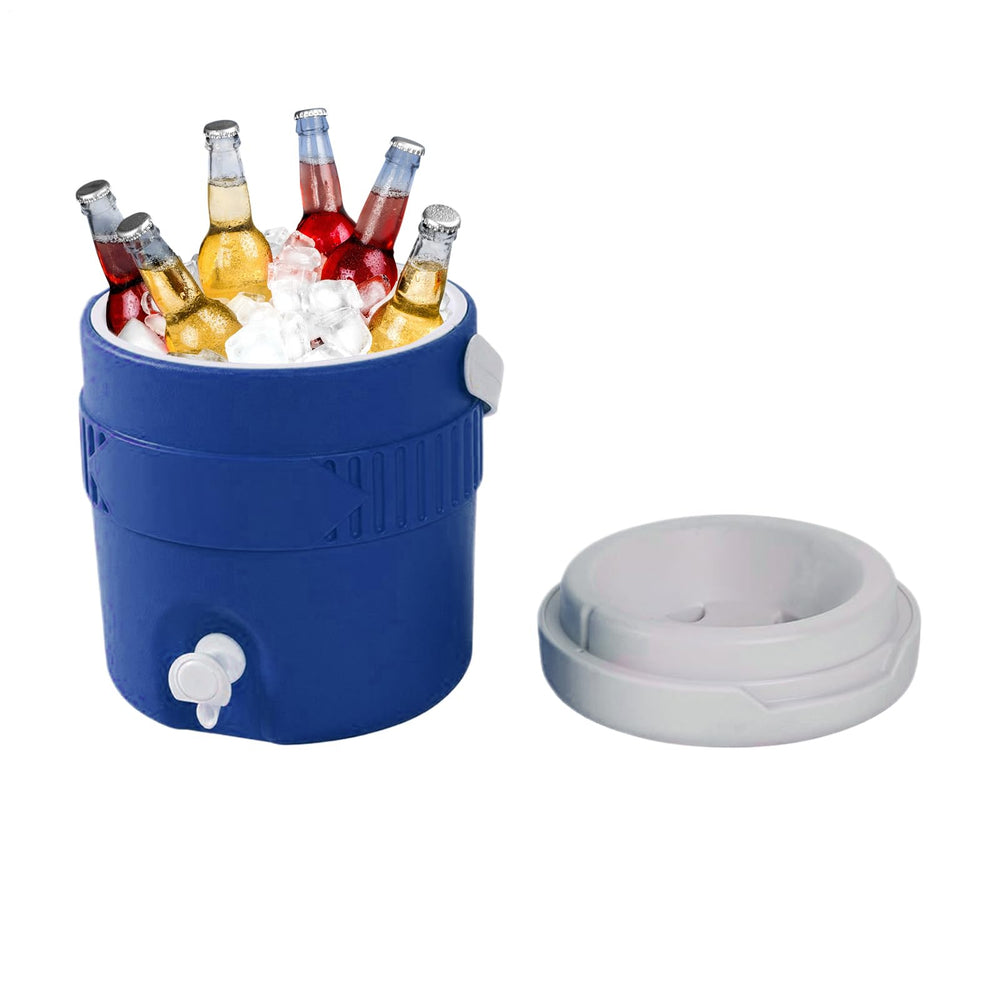 Basyurity sports drink dispenser with pour spout for quick hydration on the go.