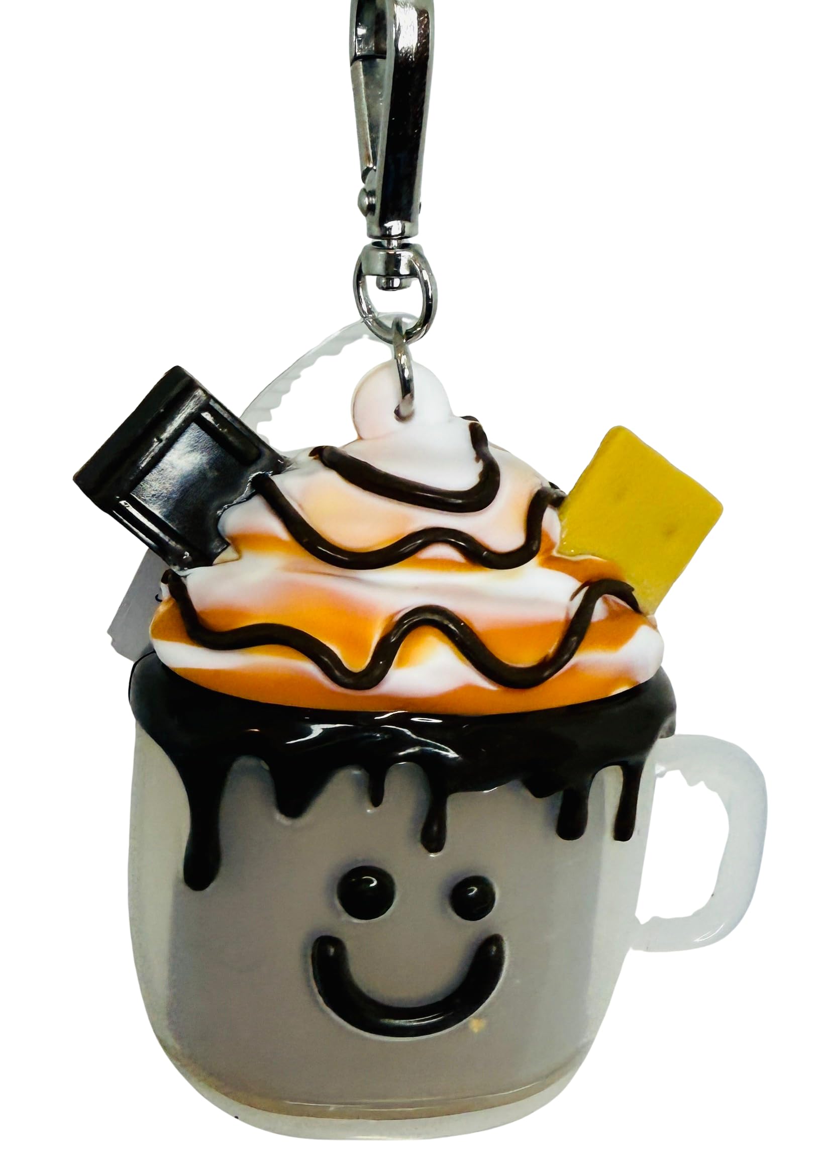 Bath & Body Works S'mores Latté PocketBac holder front view showing compact design for easy reach