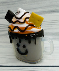 Bath & Body Works S'mores Latté PocketBac holder on bags for quick sanitizer access