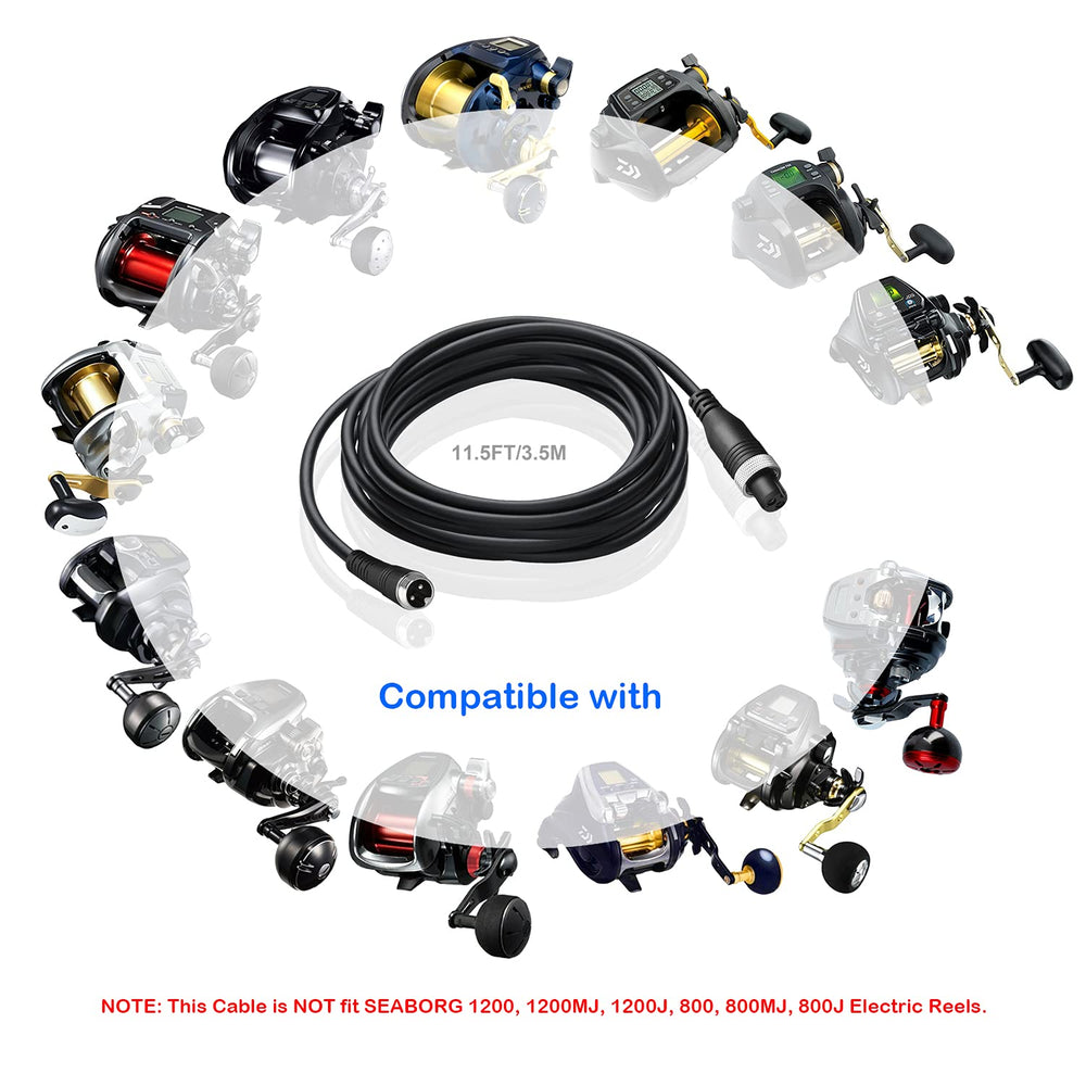 BatPower BP-FRC35A compatibility chart highlights reel support