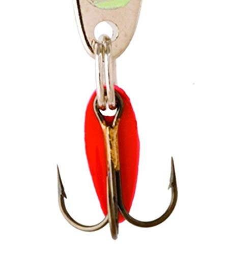Bay De Noc 3NICKELICE jig nickel ice finish ready for clear water bite.