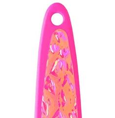 Bay De Noc 3PINKICE Swedish Pimple Jig in crushed ice setup for ice fishing