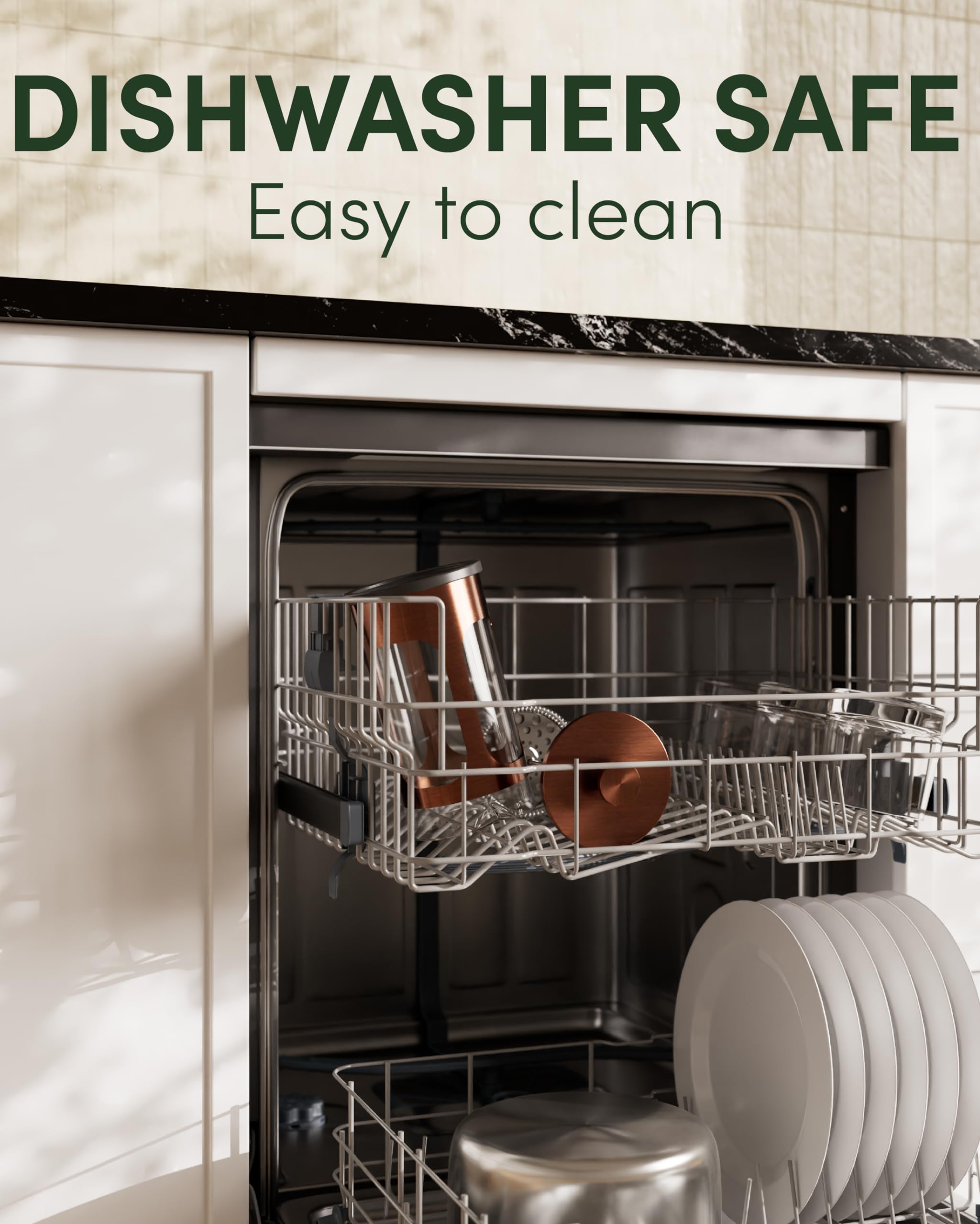 Bayka heat-resistant glass demonstrates durability under high temperatures during brewing.