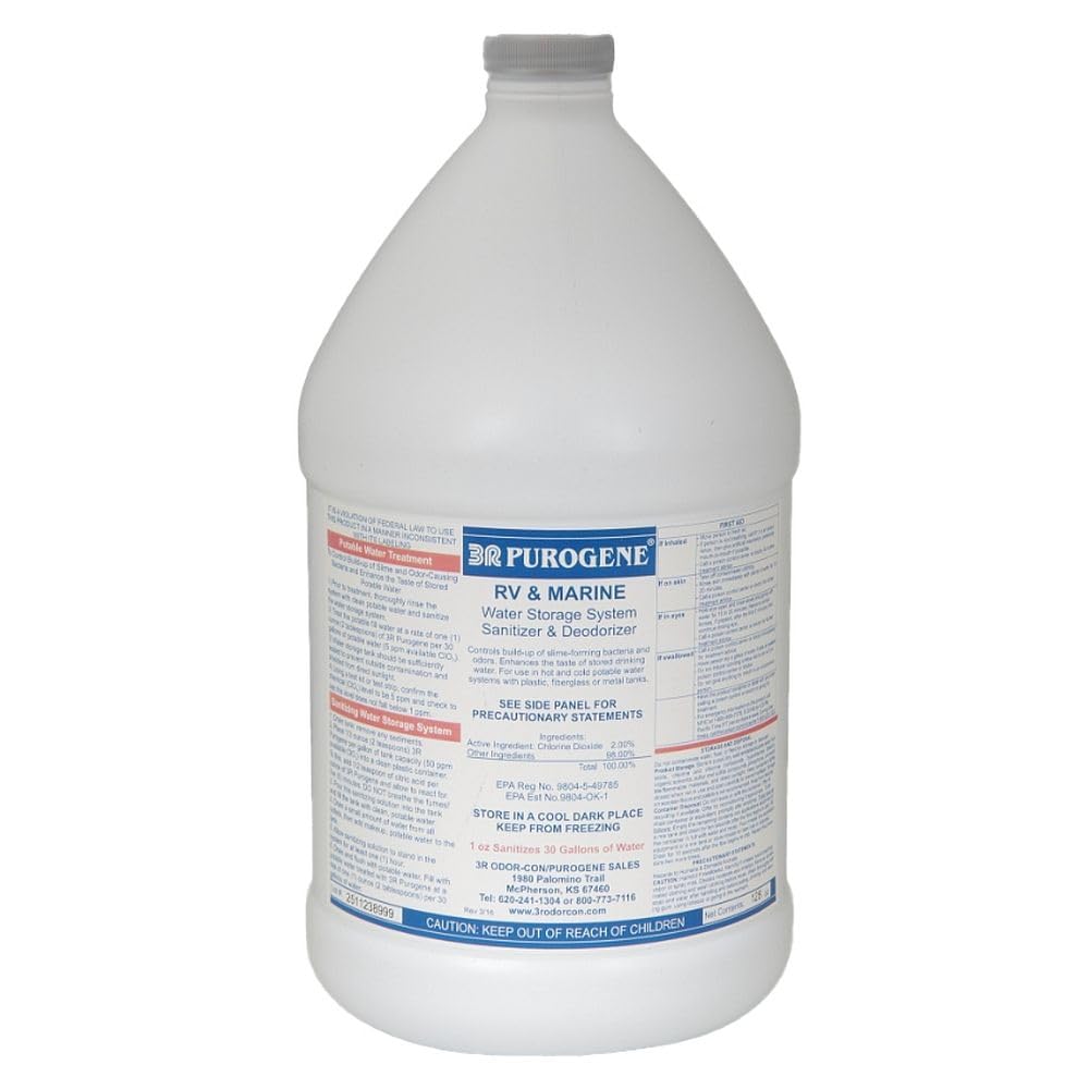 BayTec Purogene in storage tank preserves long-term potable water quality.