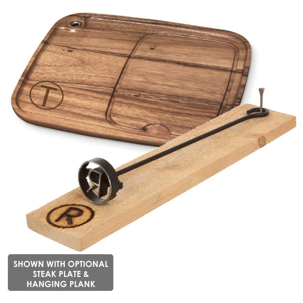 Circle S Branding Iron used on wood or leather for crafts and personalization