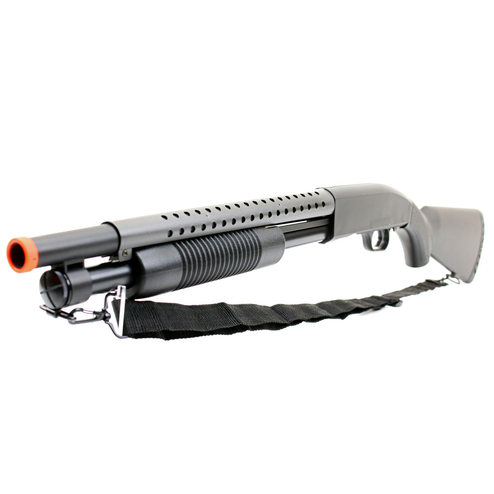 BBTac M58A 400 FPS shotgun suited for MilSim and training drills.