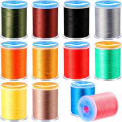 BBTO 12 Roll Fly Tying Kit color assortment on spools