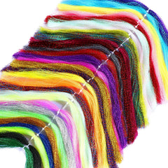 BBTO 30-Set Fly Tying Kit with 30 colors Crystal Flash materials