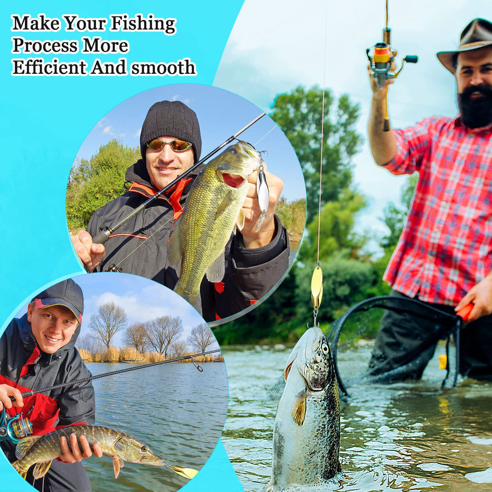 Boxed BBTO 30-piece fishing spoons packaging