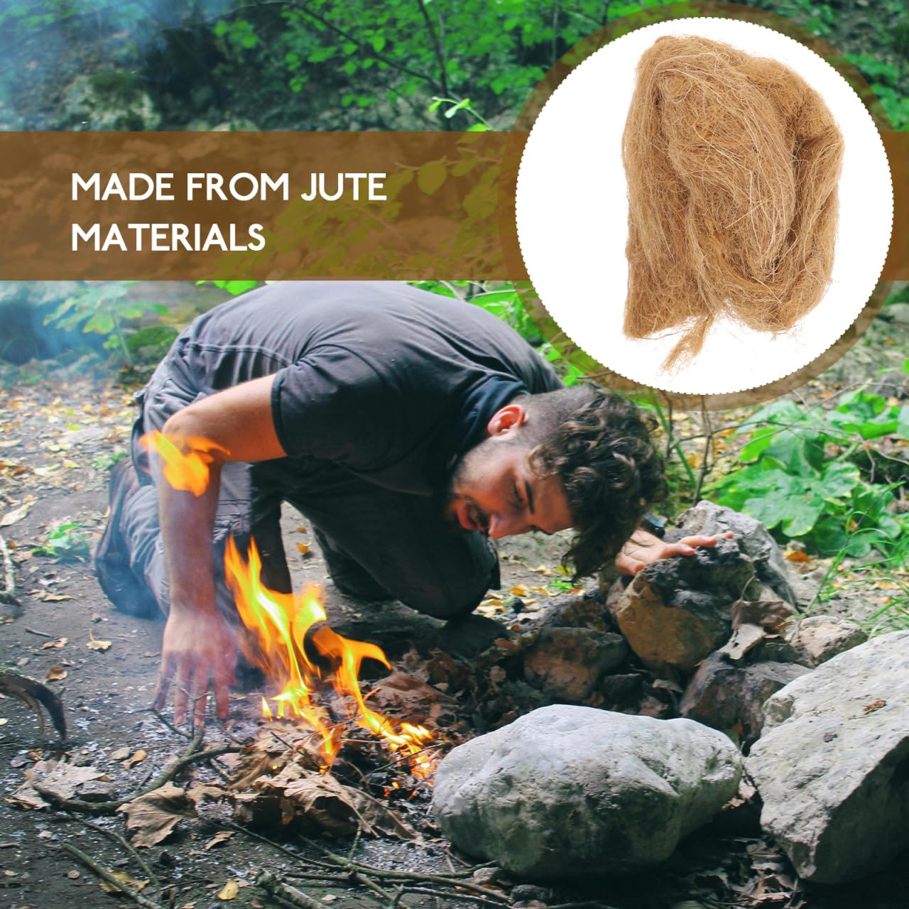 BCOATH emergency fire ignition tool for quick campsite starts